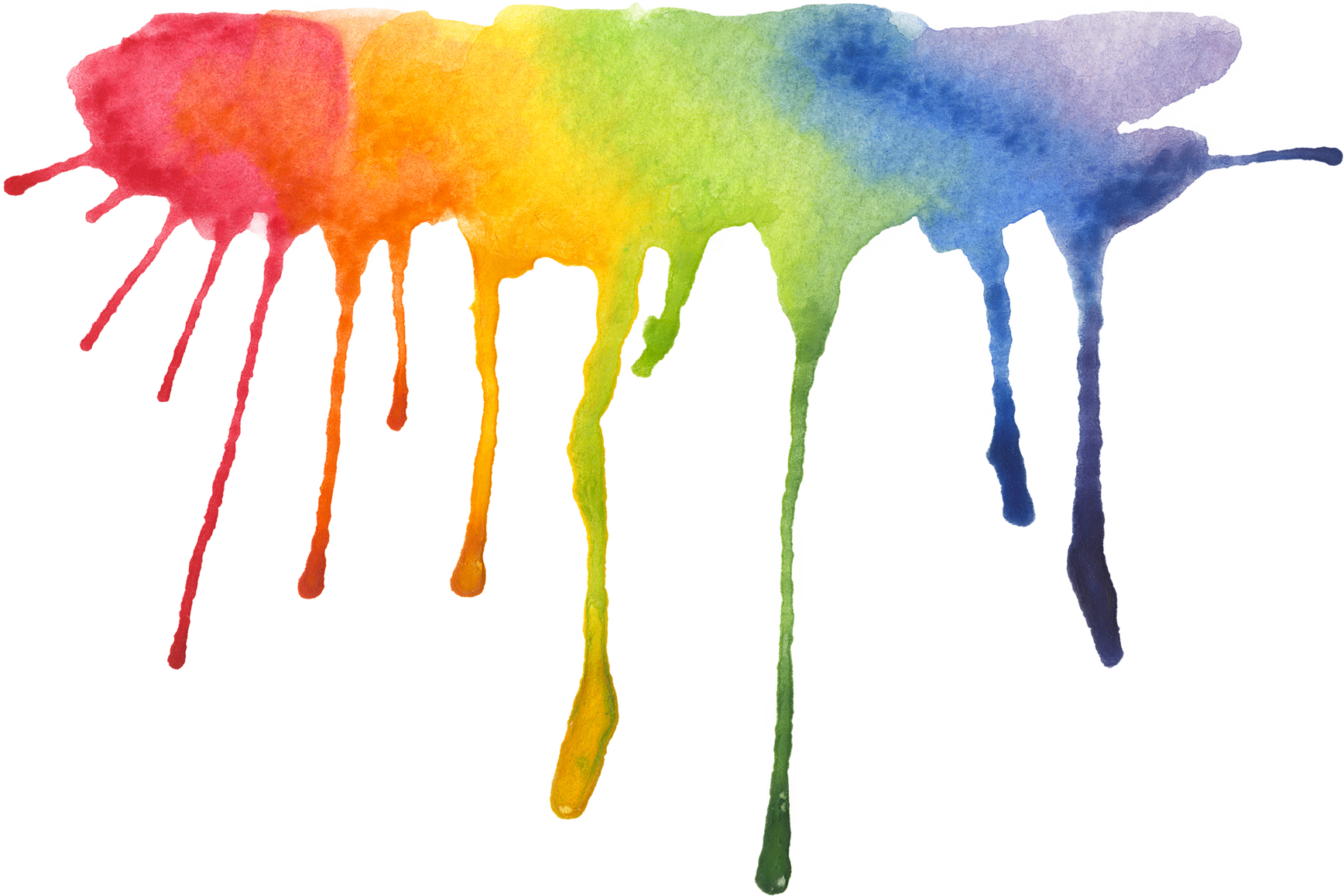 Abstract Watercolor Paint Drop